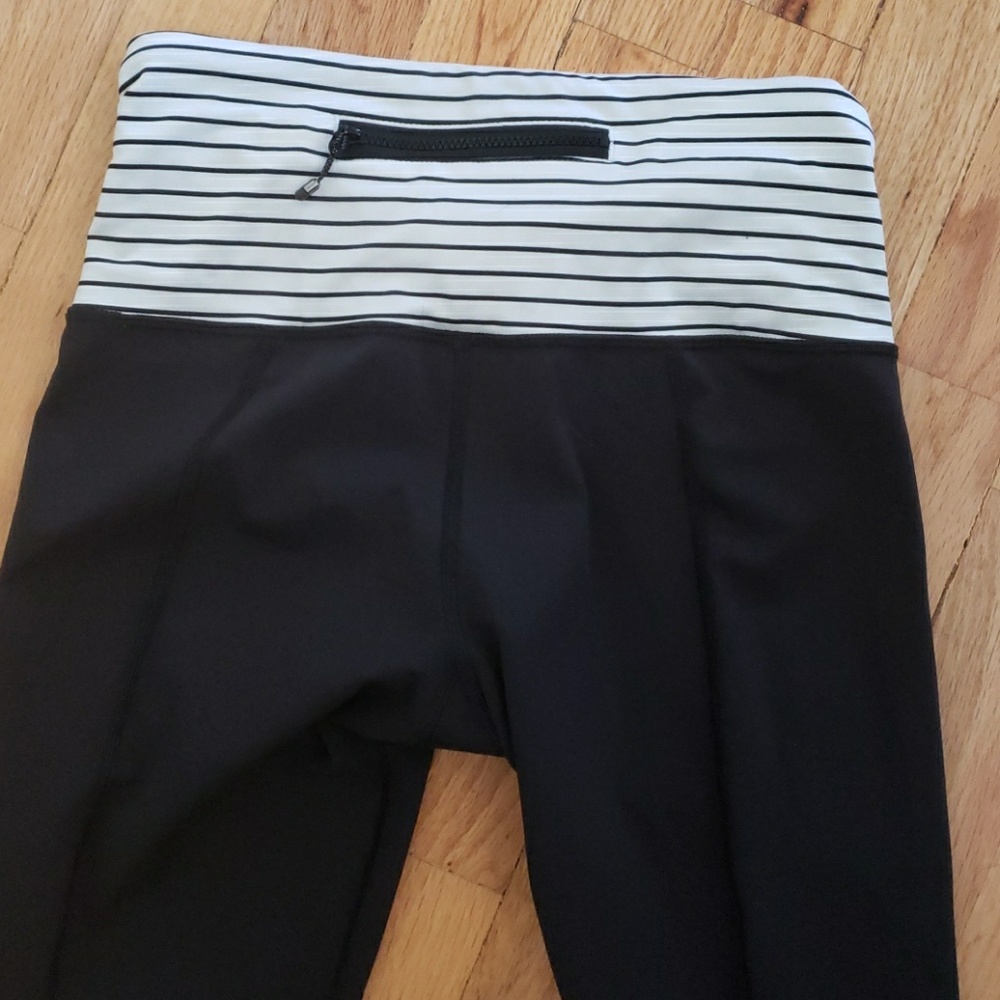 Lululemon black running tights